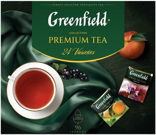 Greenfield premium gift tea - greenfield,