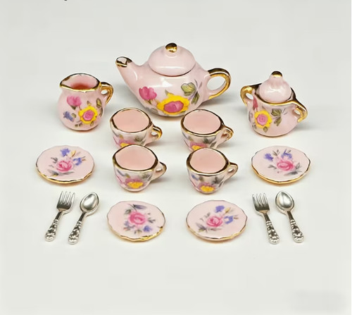 Miniature tea set - set,