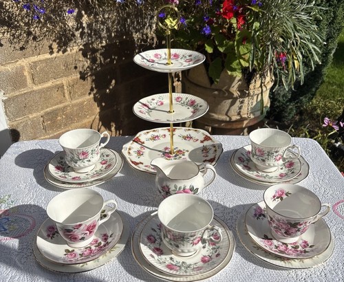 Pretty vintage bone - bone, tea