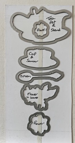 Mixed die set - die, tea