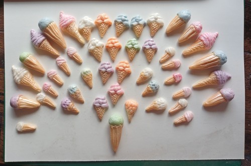 Edible icing mixed set ice - 40,
