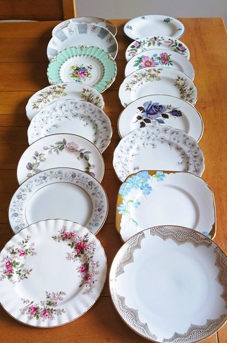 Mismatched vintage bone - 16,