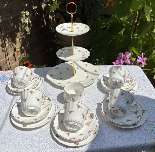 Pretty vintage bone china - china, tea
