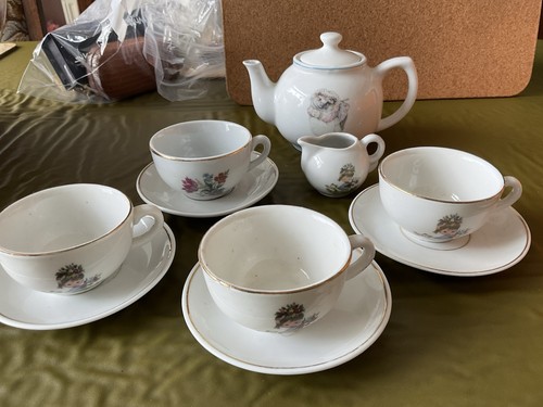 Mixed minature porcelain tea - minature,