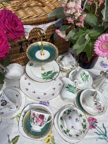 Vintage mismatched green - vintage,